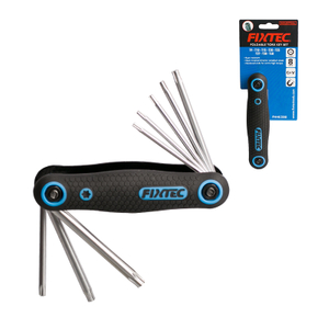 Juego de llaves Torx plegables de 8 piezas